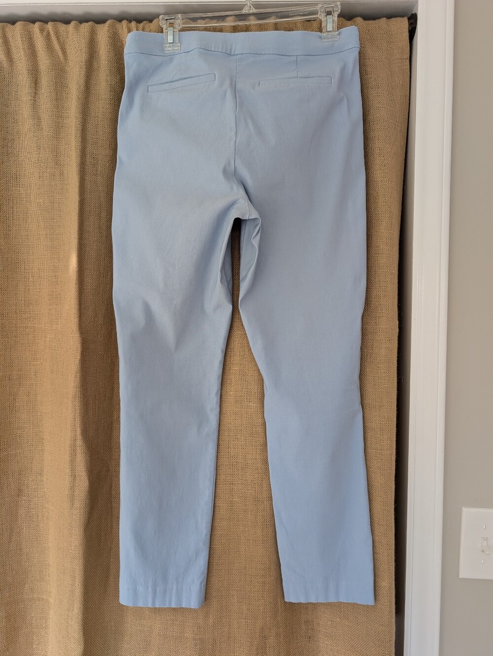 Violets & Roses Light Blue Slim Stretch Dress Pants Sz 12/31 - Picture 2 of 3